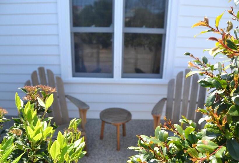 디럭스 스위트 킹 침대, Port Fairy Bnb   The Blue Suite