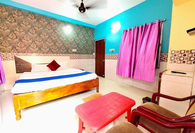 豪华房间, Goroomgo Hotel Beach Heaven Puri Near Golden Beach   Excellent Service Recommended