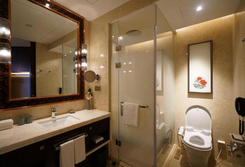 Номер Deluxe Кровать Кинг, Shangri La Yiwu   Close To Yiwu International Trade Market