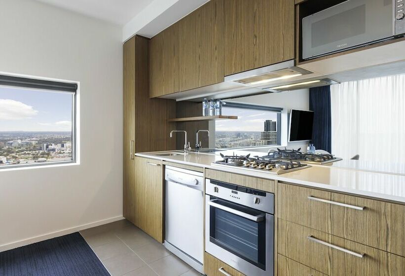شقة بريميوم غرفتين نوم, The Jazz Corner Hotel Melbourne