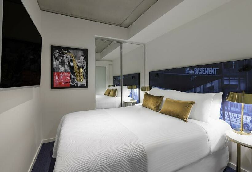 Апартаменты 1 Спальня с Балконом, The Jazz Corner Hotel Melbourne