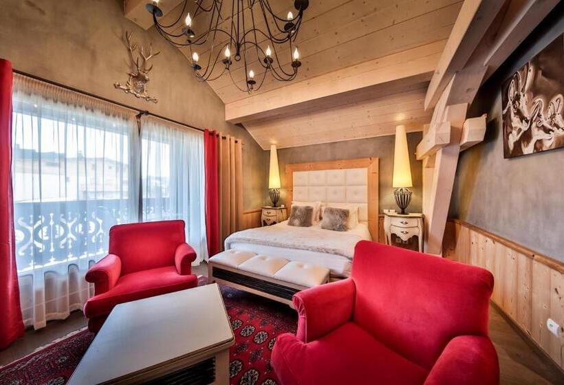 سوییت خانوادگی, Hôtel Alpina & Spa   Restaurant Oxalis