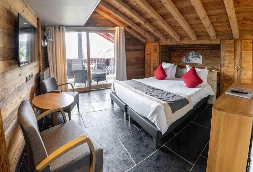 سوییت جونیور, Hôtel Alpina & Spa   Restaurant Oxalis