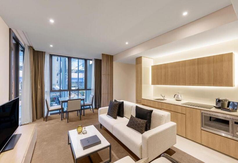 2 베드룸 이그제큐티브 스위트, Skye Hotel Suites Parramatta