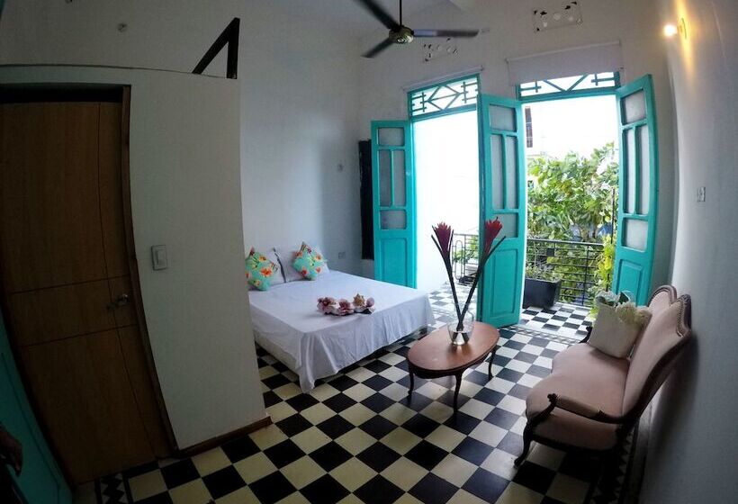 اتاق استاندارد با بالکن, Casa La Bella Samaria Boutique