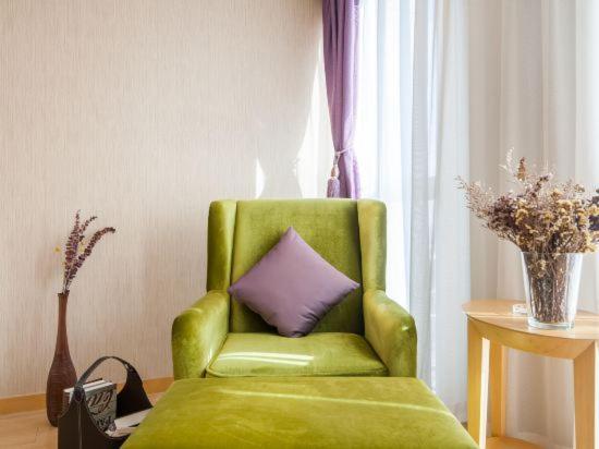 带大床的高级房间, Ariva Tianjin Zhongbei Hotel & Serviced Apartment