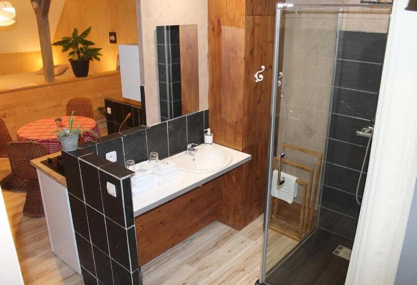 آپارتمان 1 خوابه با تراس, Côté Chambres