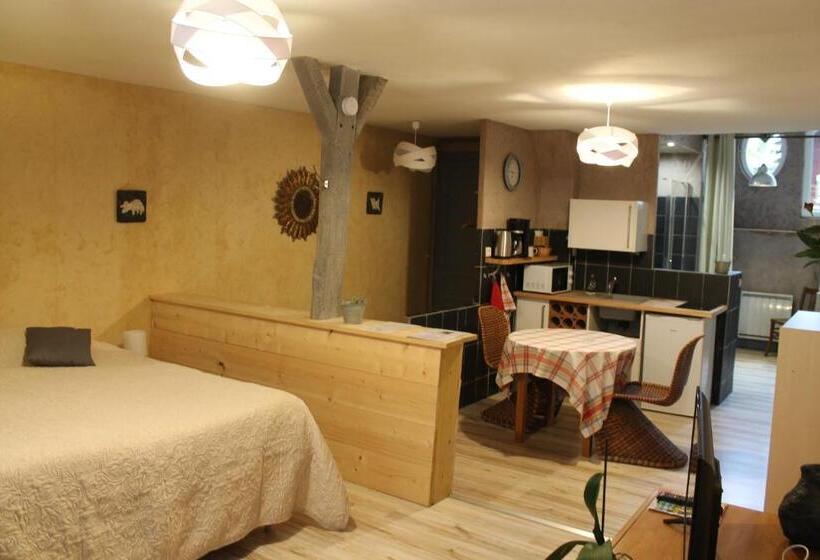آپارتمان 1 خوابه با تراس, Côté Chambres