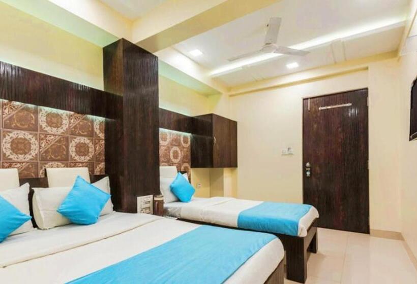 デラックスルーム, New Elite Inn   Near Midc Turbhe Navi Mumbai