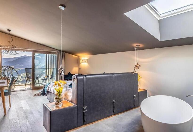 可观山景的豪华套房, Boutique Hotel Kircher