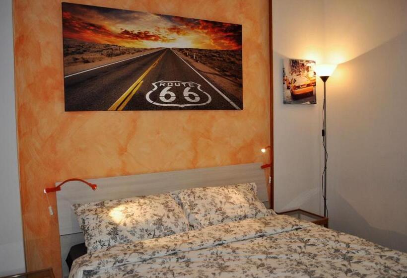 اتاق استاندارد با چشم‌انداز باغ, Invilla B&b