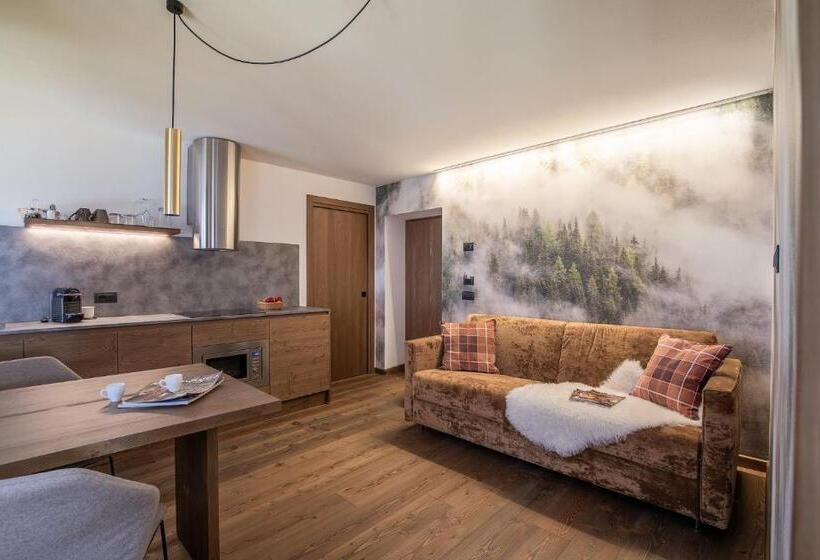 Апартаменты 1 Спальня Вид на Сад, Cima Dodici B&b   Apartments