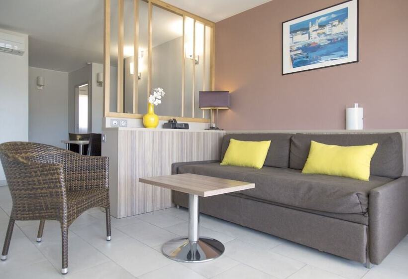 Апартаменты 3 Спальни, Residence De Tourisme Ajaccio Amiraute