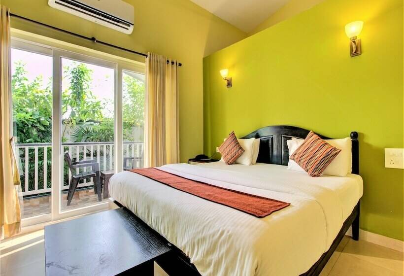 豪华小屋, Vagator Retreat Resort With Swimming Pool