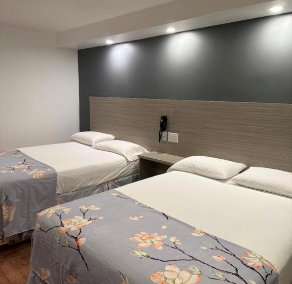 Номер Стандарт 2 Двуспальные Кровати, Motel Chez Nous