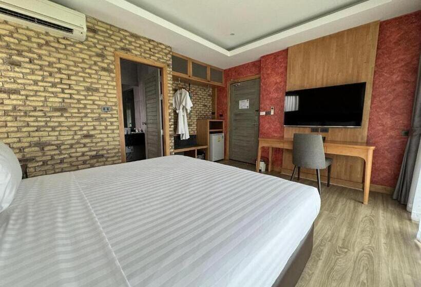 اتاق خانوادگی با چشم‌انداز دریا, La Isla Pranburi Beach Resort