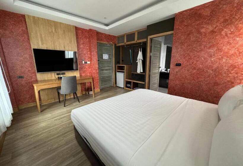 اتاق خانوادگی با چشم‌انداز دریا, La Isla Pranburi Beach Resort