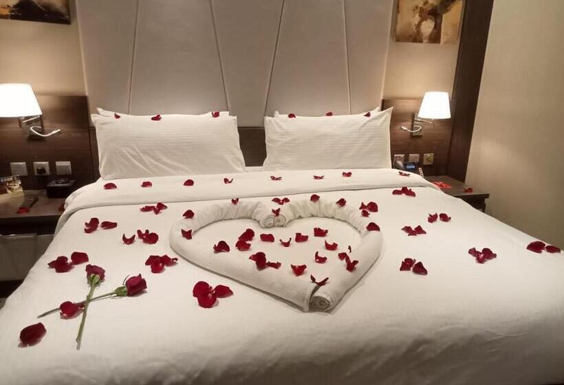 Quarto Deluxe Cama King, Swiss Flora Inn Hotel Riyadh