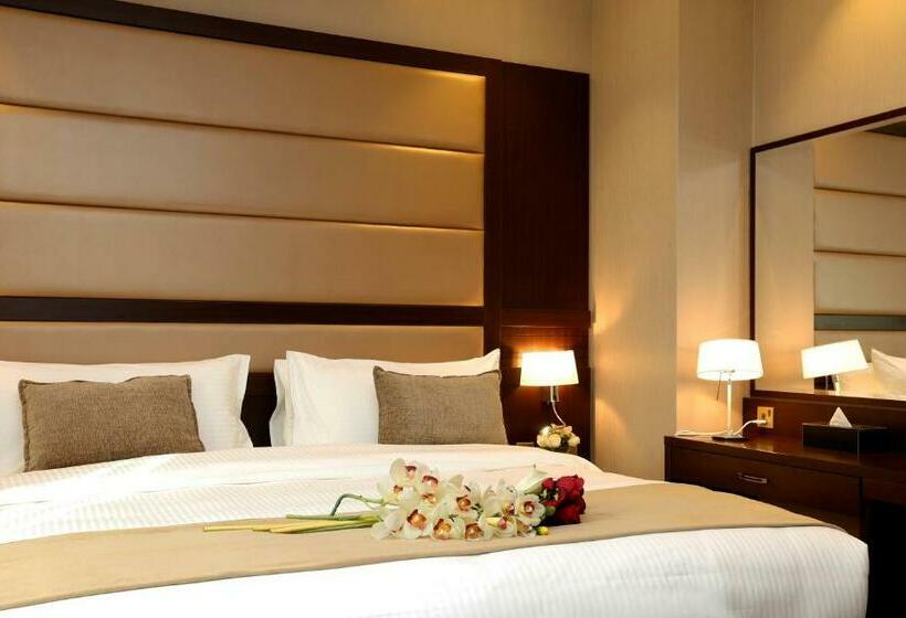 Quarto Deluxe Cama King, Swiss Flora Inn Hotel Riyadh