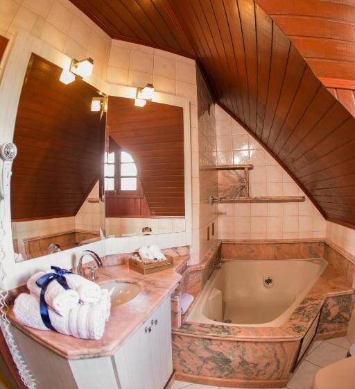 자쿠지 스위트, Chalé Alto Da Serra   Pousada & Wellness Spa