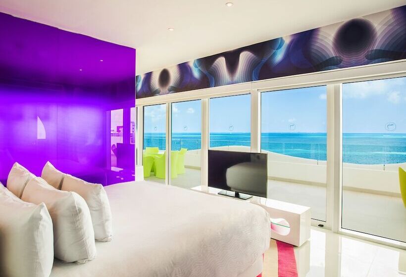 سوئیت مستر با چشم‌انداز دریا, Temptation At The Tower Cancún Resort   All Inclusive   Adults Only