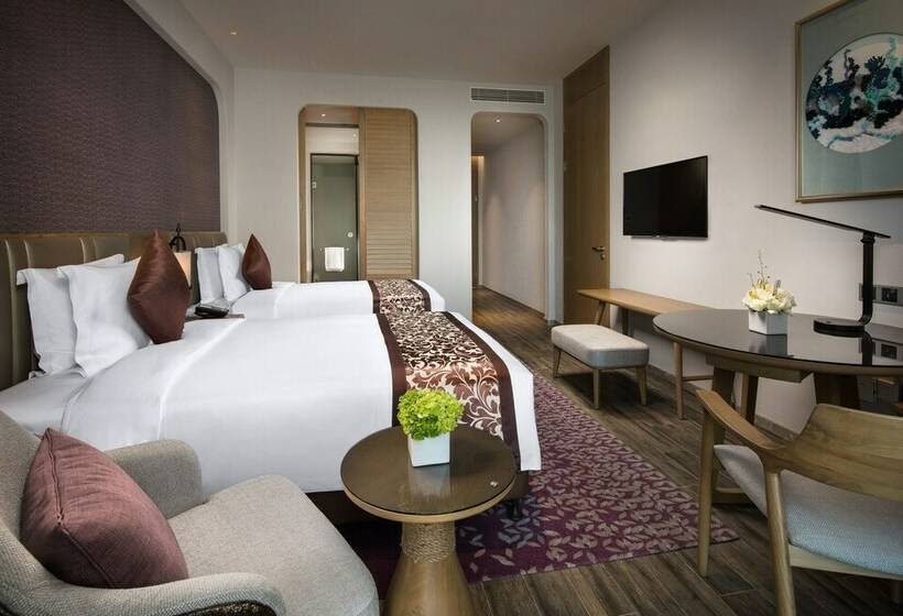 프리미엄 룸, Crowne Plaza Qingdaoorientalmoviemetropolis, An Ihg