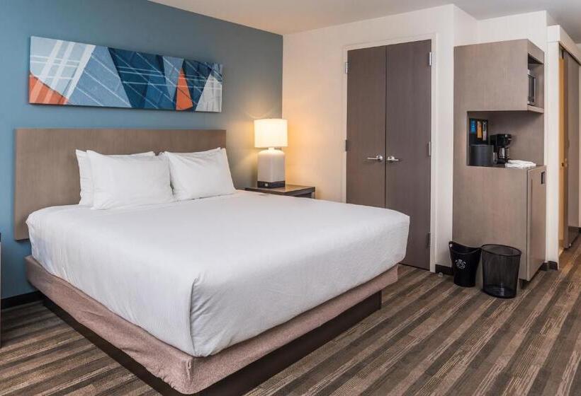 带大床的标准间, Hyatt House Raleigh/rdu/brier Creek