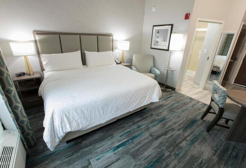 身障者適用キングサイズベッドルーム, Candlewood Suites Mcdonough, An Ihg