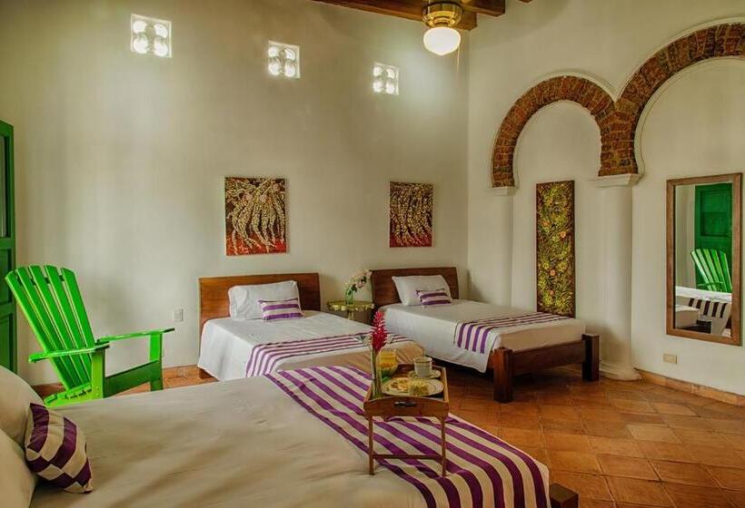 4인용 스탠다드 룸, Casa D´remedios La Bella Hotel Boutique