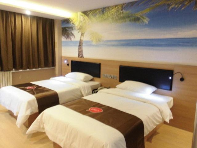 Номер Стандарт, Thank Inn Plus Hotel Shandong Jining Zhoucheng Yishan South Road