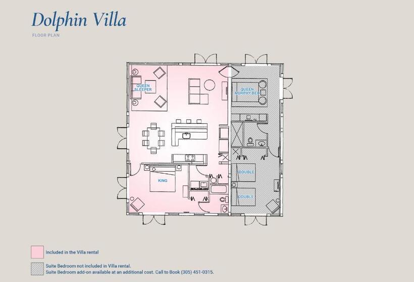 Villa 1 Quarto, Dolphin Point Villas