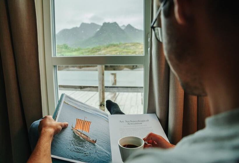 Хижина, Nyvågar Rorbuhotell    By Classic Norway Hotels