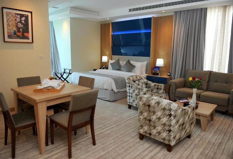سوییت با چشم‌انداز باغ, Al Mansour Suites