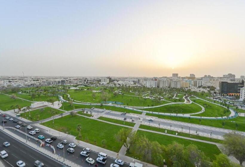 استودیو استاندارد با چشم‌انداز باغ, Al Mansour Suites
