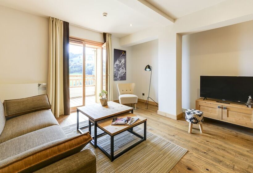 آپارتمان سوپریور 1 خوابه, Terresens   Les Fermes Du Mont Blanc