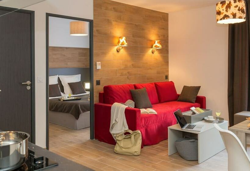 침실 1개 아파트, Residence Prestige Odalys Isatis