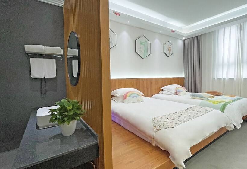 اتاق لوکس, Lin Yin Holiday Hotel（pudong Airport）