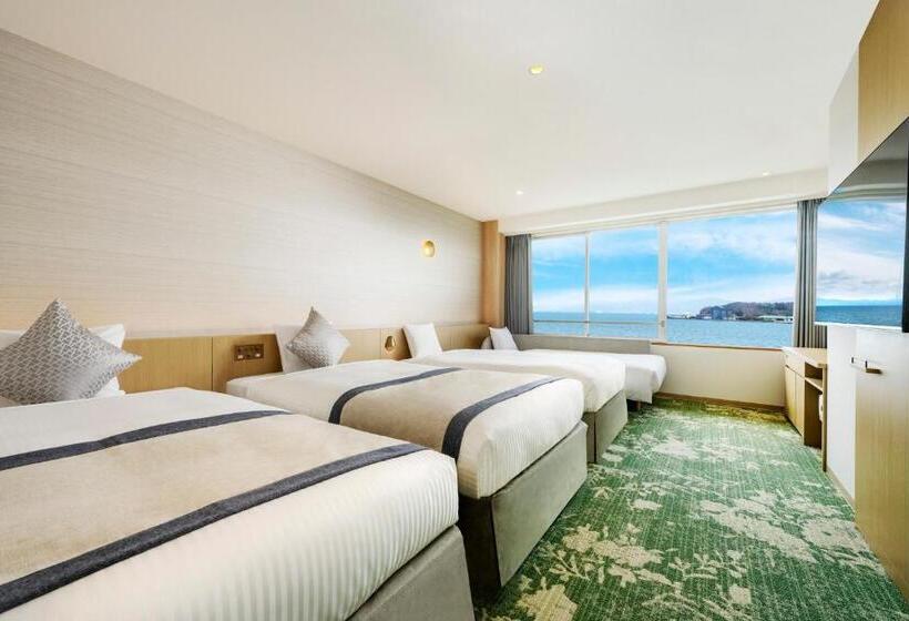 اتاق استاندارد با چشم‌انداز, Kamenoi Hotel Hikone