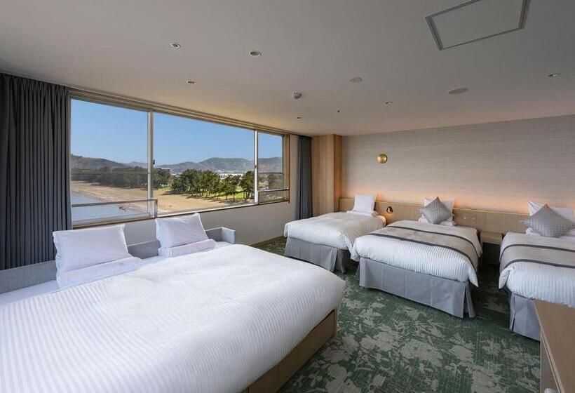 اتاق لوکس با چشم‌انداز, Kamenoi Hotel Hikone