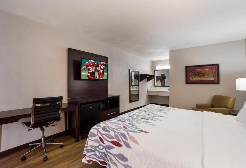 キングサイズベッドのデラックスルーム, Red Roof Inn Columbia, Sc Airport