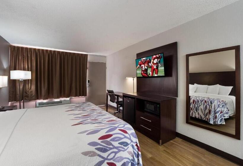 キングサイズベッドのスーペリアルーム, Red Roof Inn Columbia, Sc Airport