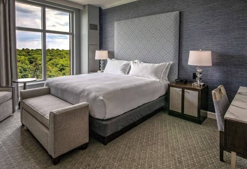 Quarto Estandar Cama King para Deficientes Físicos, Hilton Nashville Green Hills