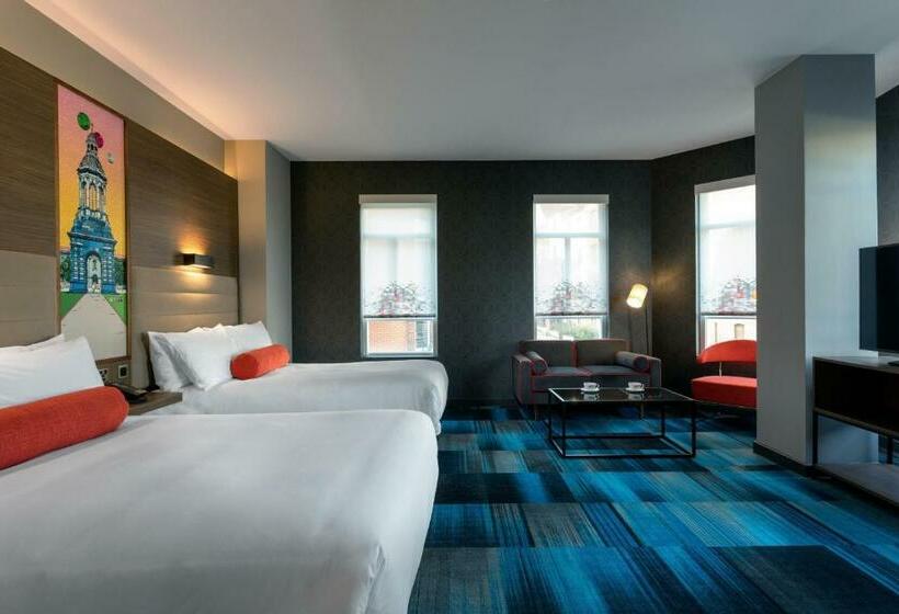스탠다드 스튜디오 더블 침대, Aloft Dublin City