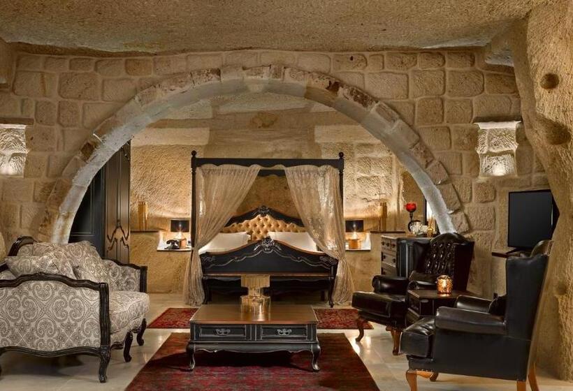Люкс Кровать Кинг, Seraphim Cave Suites & Spa