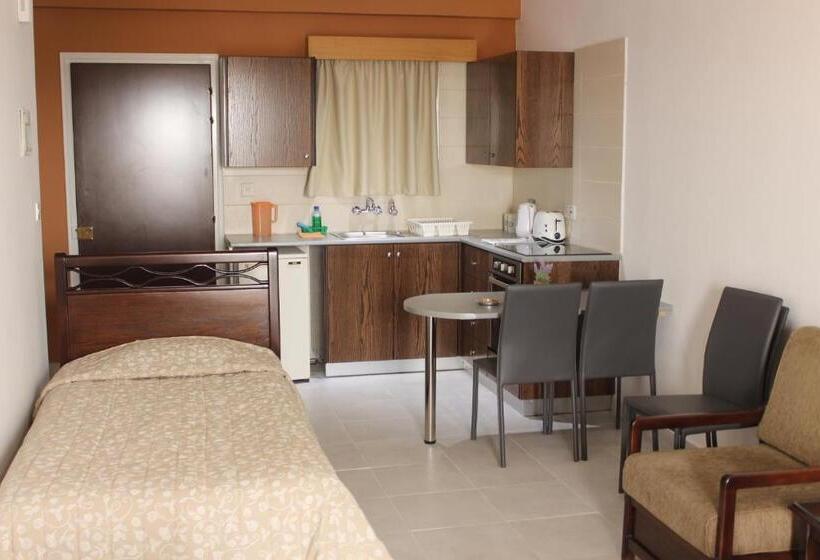 Апартаменты 1 Спальня с Видом, Petsas Apartments