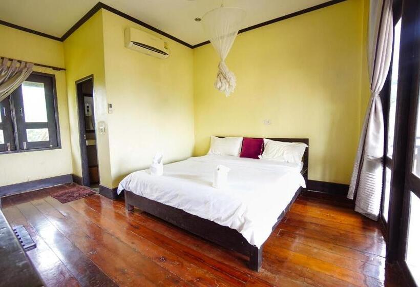 اتاق استاندارد با چشم‌انداز باغ, Mr Tho S Bungalows