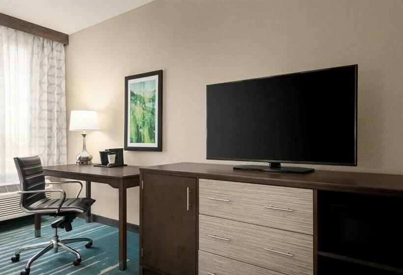 장애인을 위한 킹사이즈 침대 스탠다드 룸, La Quinta By Wyndham Clovis Ca