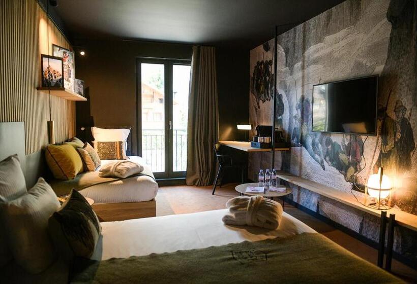 Трехместный Номер Премиум, La Folie Douce Hotels Chamonix