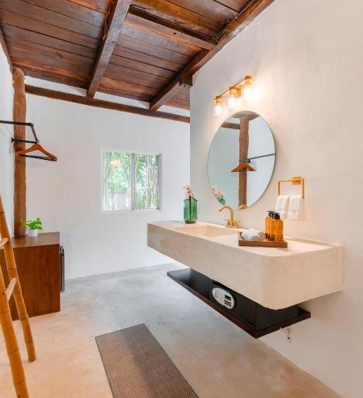Deluxe-huone King-vuode, Azulea Bacalar Hotel & Spa   Lagoon Front