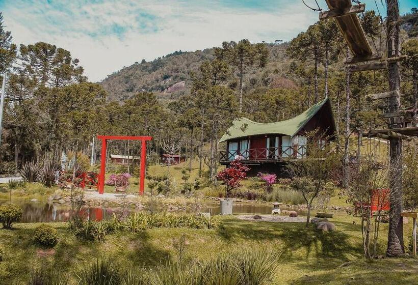 침실 2개 주택, Pousada Jardim Do Buda   Café E Piscina